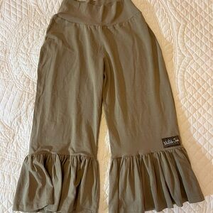 Matilda Jane Women’s Khaki Ruffle Pants